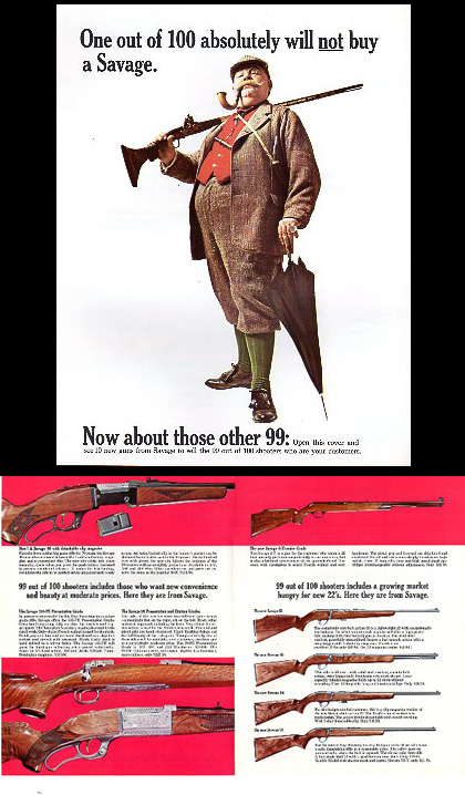 1968 Savage New Guns Catalog