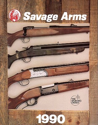 1990 Savage Arms Catalog