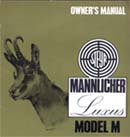 Steyr Mannlicher Luxus Model M Owners Manual
