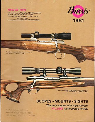 1981 Burris Catalog