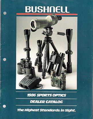 1986 Bushnell Dealer Catalog