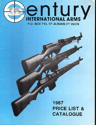 1987 Century International Arms Inc.Catalog
