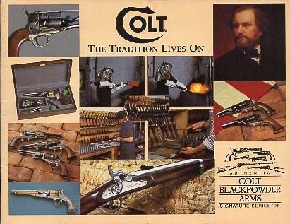 1998 Colt Blackpowder Catalog