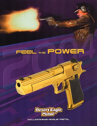 2004 Desert Eagle Pistol Catalog