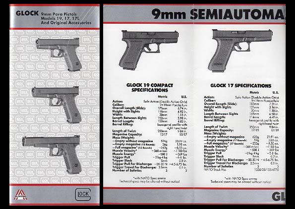 1989 Glock Catalog