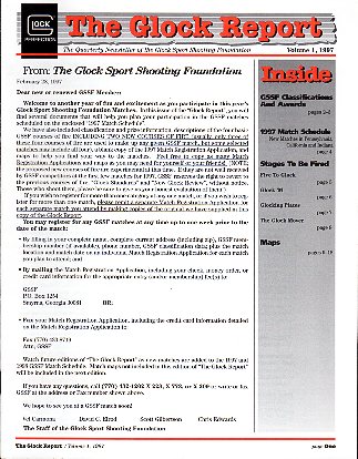 1997 The Glock Report GSSF
