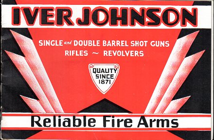 1933 Iver Johnson Fire Arms Catalog
