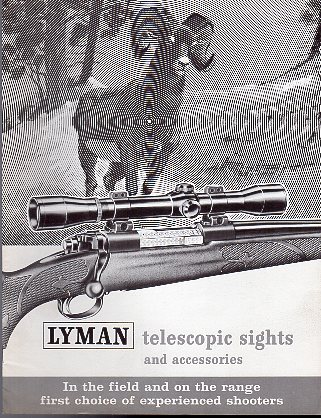 1962 Lyman Telescopic SightsCatalog