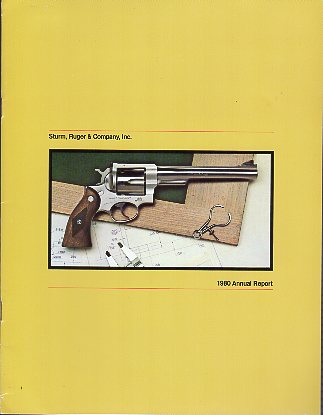 1980 Ruger Annual Report