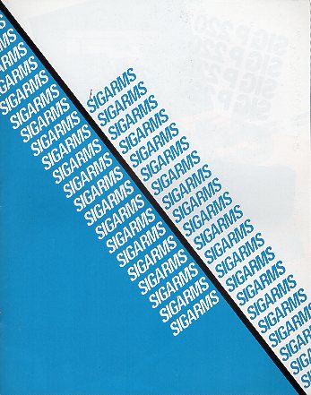 1993 Sigarms Catalog