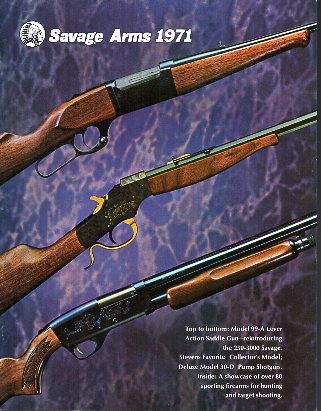 1971 Savage Arms Catalog