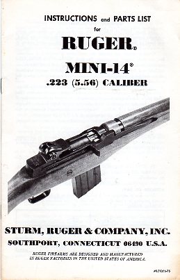 1975 Mini-14 Manual