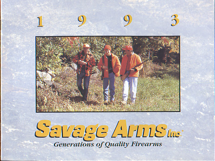 1993 Savage Arms Inc. Catalog