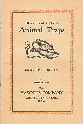 1925 Blake,Lamb & CO.'s Animal Traps