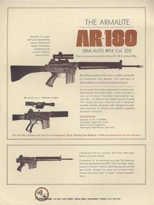1970 Armalite AR-180 Circular #1