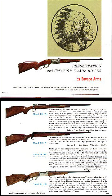 1968 Savage High Grade Catalog