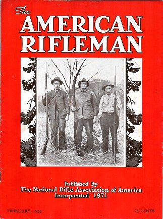 1933 American Rifleman-February