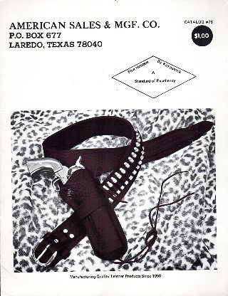 1970's American Sales & Mfg. Co. Catalog