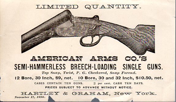 1890 American Arms Co. Adv.