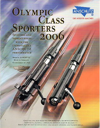 2006 Anschutz Sporters Catalog  2006 Anschutz Sporters Catalog