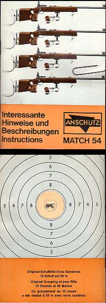 1970 Match 54 Instructions