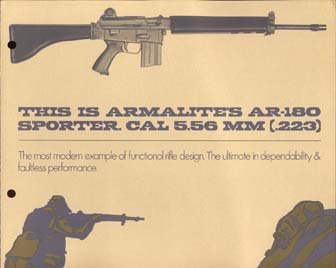 1970's Armalite AR-180 Folder