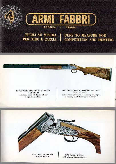 1960's Armi Fabbri Catalog 1st Ed.