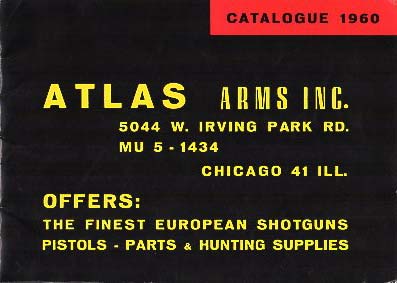 1960 Atlas Arms Catalogue
