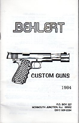 1984 Behlert Catalog