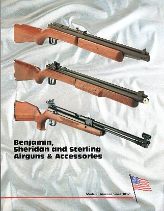 1992 "Benjamin Sheridan Sterling" Airgun Catalog #2