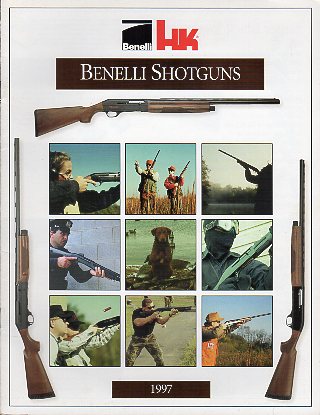 1997 Benelli Shotguns Catalog