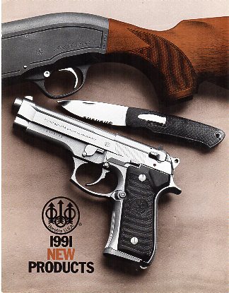 1991 Beretta New Products Folder