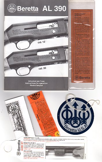 1996 Beretta AL 390 Manual