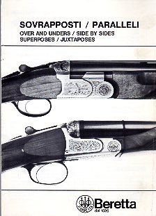 1991 Beretta O/U & SxS Manual
