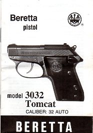 1996 Beretta Tomcat Manual
