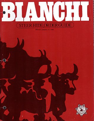 1988 Bianchi Steerhide Guide