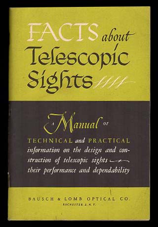 1956-57 Bausch & Lomb Book-Telescopic Sights