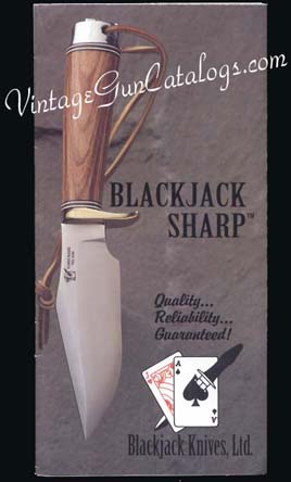1995 Blackjack Knives,Ltd. Catalog