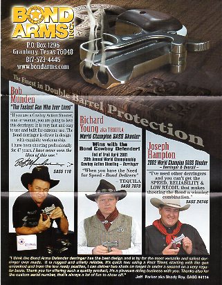 2003 Bond Arms Inc. Catalog/Folder