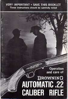 1977 Browning Automatic .22 Manual