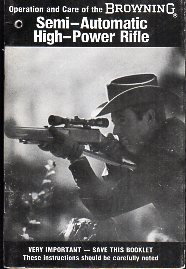 1978 Browning Bolt Rifle Instructions