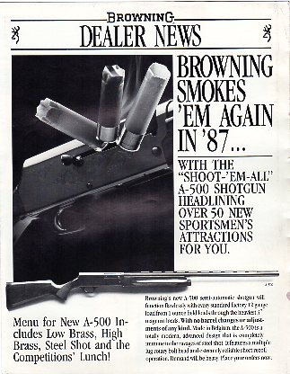 1987 Browning "Dealer News"