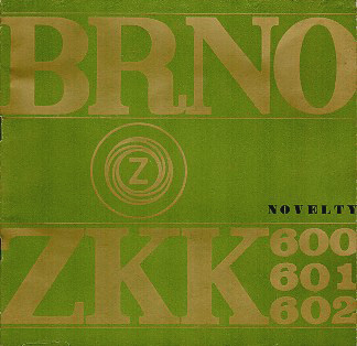 1968 Brno ZKK Rifles Catalog