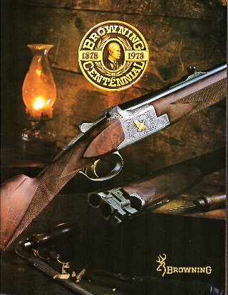 1978 Browning Centennial Catalog, Vintage Gun Catalogs