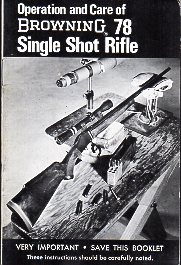 1973 Browning 78 Manual