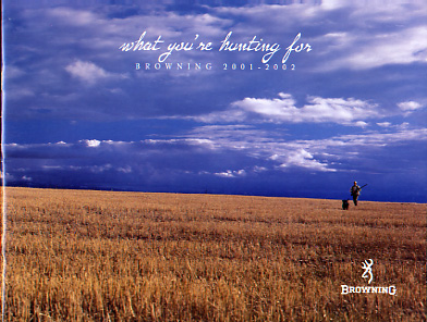 2001 Browning Catalog
