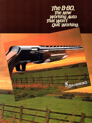 1981 Browning B80 Shotgun Folder