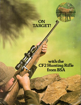 1980 BSA Model CF2 Rifle Folder