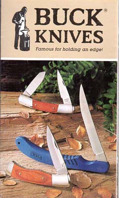 1988 Buck Knives Pocket Catalog
