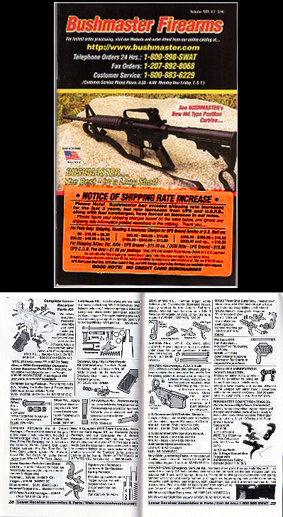 2001 Bushmaster Catalog